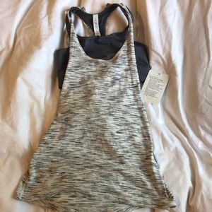 Lulu twist and toil tank
